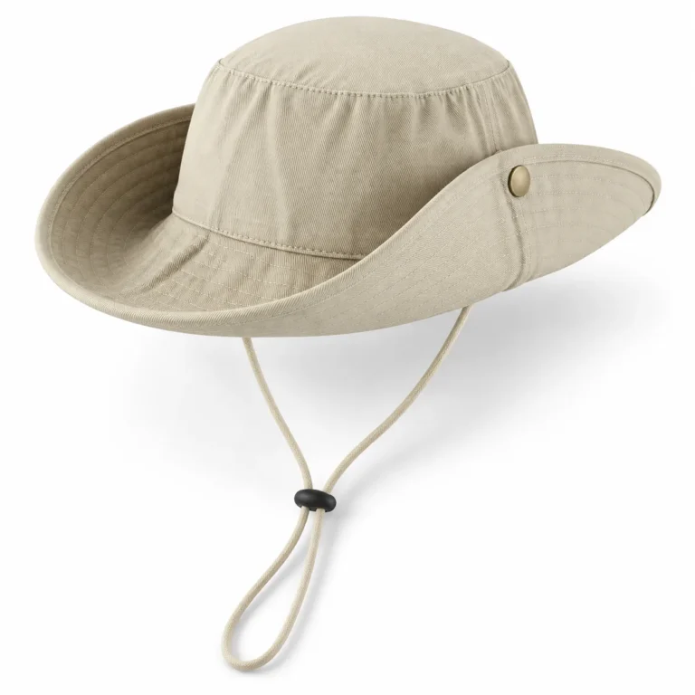Gorro Tipo Pescador Beige