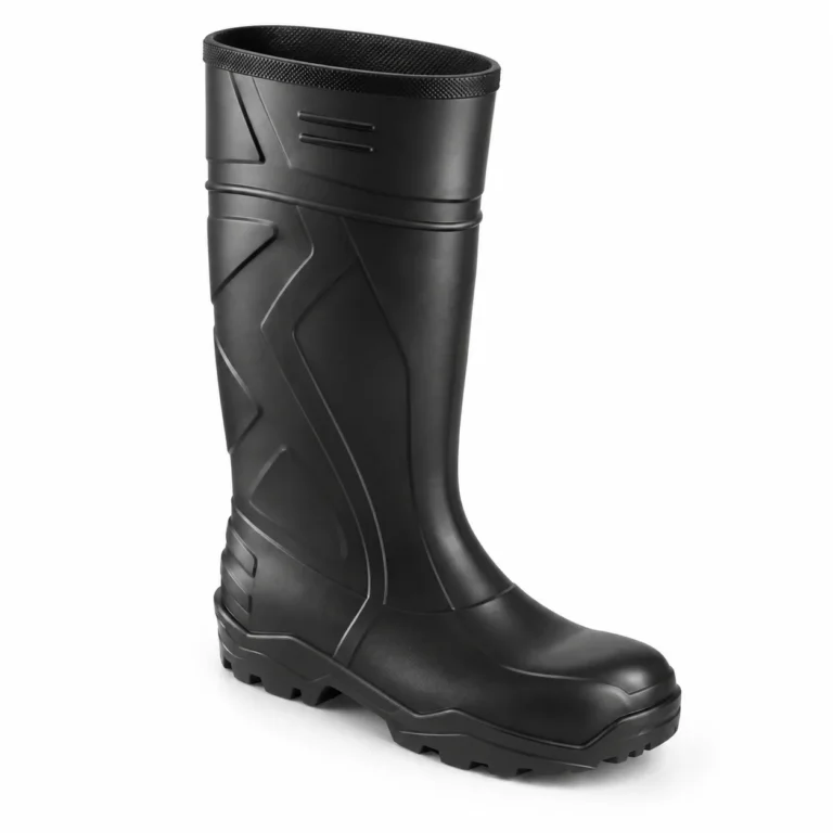 Bota PVC V-FLEX 942 Punta de Acero Negra